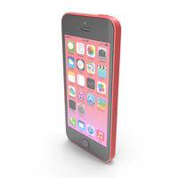 Apple iPhone 5c Pink PNG & PSD Images
