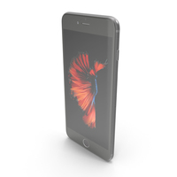 Apple iPhone 6s Plus Space Gray PNG & PSD Images