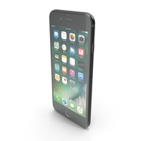 Apple iPhone 7 Black PNG & PSD Images