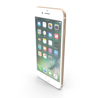 Apple iPhone 7 Gold PNG & PSD Images