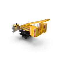 Crane LR 1600基本黄色PNG和PSD图像