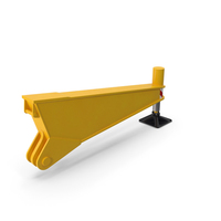 Crane Outrigger Yellow PNG & PSD Images