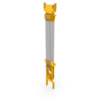 Crane Spool Connector Yellow PNG & PSD Images