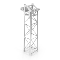 Crane L Head Section 10m White PNG & PSD Images