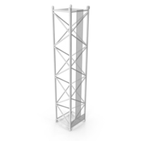 Crane L Intermediate Section 12m White PNG & PSD Images