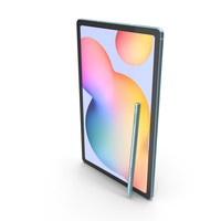 Samsung Galaxy Tab S6 Lite Angora Blue PNG & PSD Images