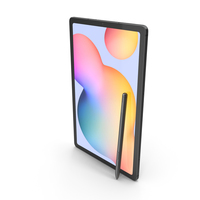 Samsung Galaxy Tab S6 Lite Oxford Gray PNG & PSD Images