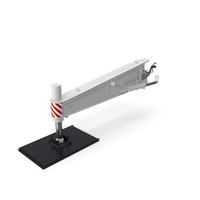 Crane Outrigger Large White PNG & PSD Images