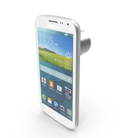 Samsung Galaxy Zoom K White PNG & PSD Images