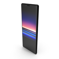 Sony Xperia 1 Black PNG & PSD Images