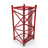 Crane S Intermediate Section 6m Red PNG & PSD Images