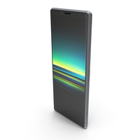 Sony Xperia 1 Gray PNG & PSD Images