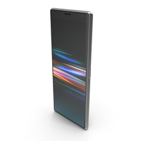 Sony Xperia 10 Silver PNG & PSD Images