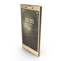 Sony Xperia L2 Gold PNG & PSD Images