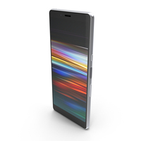 Sony Xperia L3 Silver PNG & PSD Images
