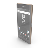 Sony Xperia Z5 Premium Gold PNG & PSD Images