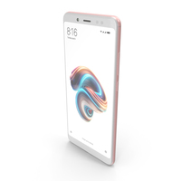 Xiaomi Redmi Note 5 Pro Rose Gold PNG & PSD Images