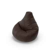 Leather Bean Bag Chair PNG & PSD Images