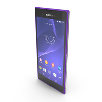 Sony Xperia T3 Purple PNG & PSD Images