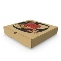 Medium Size Pizza Box PNG & PSD Images