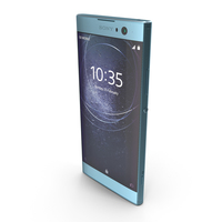 Sony Xperia XA2 Blue PNG & PSD Images