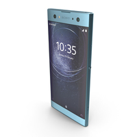 Sony Xperia XA2 Ultra Blue PNG & PSD Images