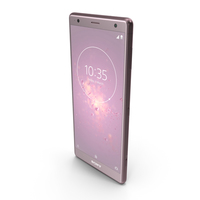 Sony Xperia XZ2 Ash Pink PNG & PSD Images