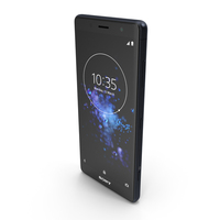 Sony Xperia XZ2 Compact Black PNG & PSD Images