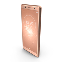 Sony Xperia XZ2 Compact Coral Pink PNG & PSD Images