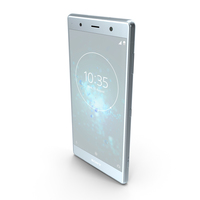 Sony Xperia XZ2 Premium Silver PNG & PSD Images