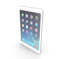 Apple iPad Air Silver PNG & PSD Images