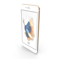 Apple iPhone 6s Plus Gold PNG & PSD Images