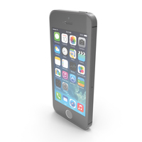 Apple iPhone 5s Black/Slate PNG & PSD Images