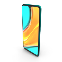Xiaomi Redmi 9 Green PNG & PSD Images