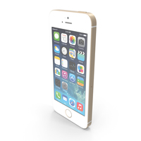 Apple iPhone 5s Gold PNG & PSD Images