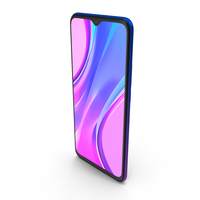 Xiaomi Redmi 9 Purple PNG & PSD Images