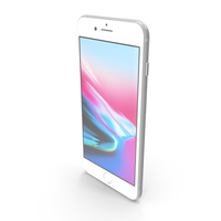 Apple iPhone 8 Plus Silver PNG & PSD Images