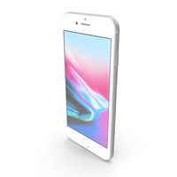 Apple iPhone 8 Silver PNG & PSD Images