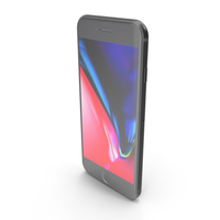 Apple iPhone 8 Space Gray PNG & PSD Images