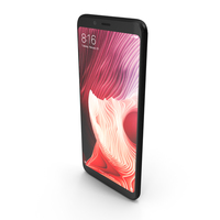 Xiaomi Redmi Note 5 Pro Black PNG & PSD Images