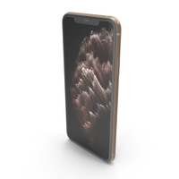 Apple iPhone 11 Pro Max Gold PNG & PSD Images