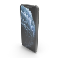 Apple iPhone 11 Pro Max Silver PNG & PSD Images