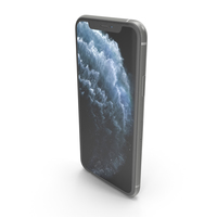 Apple iPhone 11 Pro Silver PNG & PSD Images