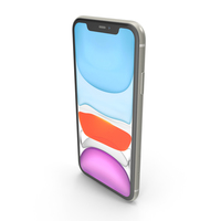 Apple iPhone 11 White PNG & PSD Images