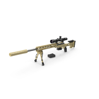 M2010 Enhanced Sniper Rifle desert PNG & PSD Images