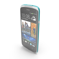 HTC Desire 500 Silver PNG & PSD Images