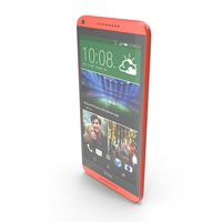 HTC Desire 816 Red PNG & PSD Images