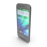 HTC One (M8) Gunmetal Gray PNG & PSD Images