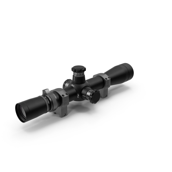 Rifle optical scope Leupold Mark 4 PNG & PSD Images
