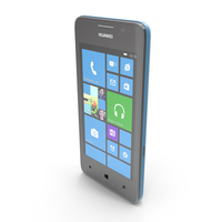Huawei Ascend W2 Blue PNG & PSD Images